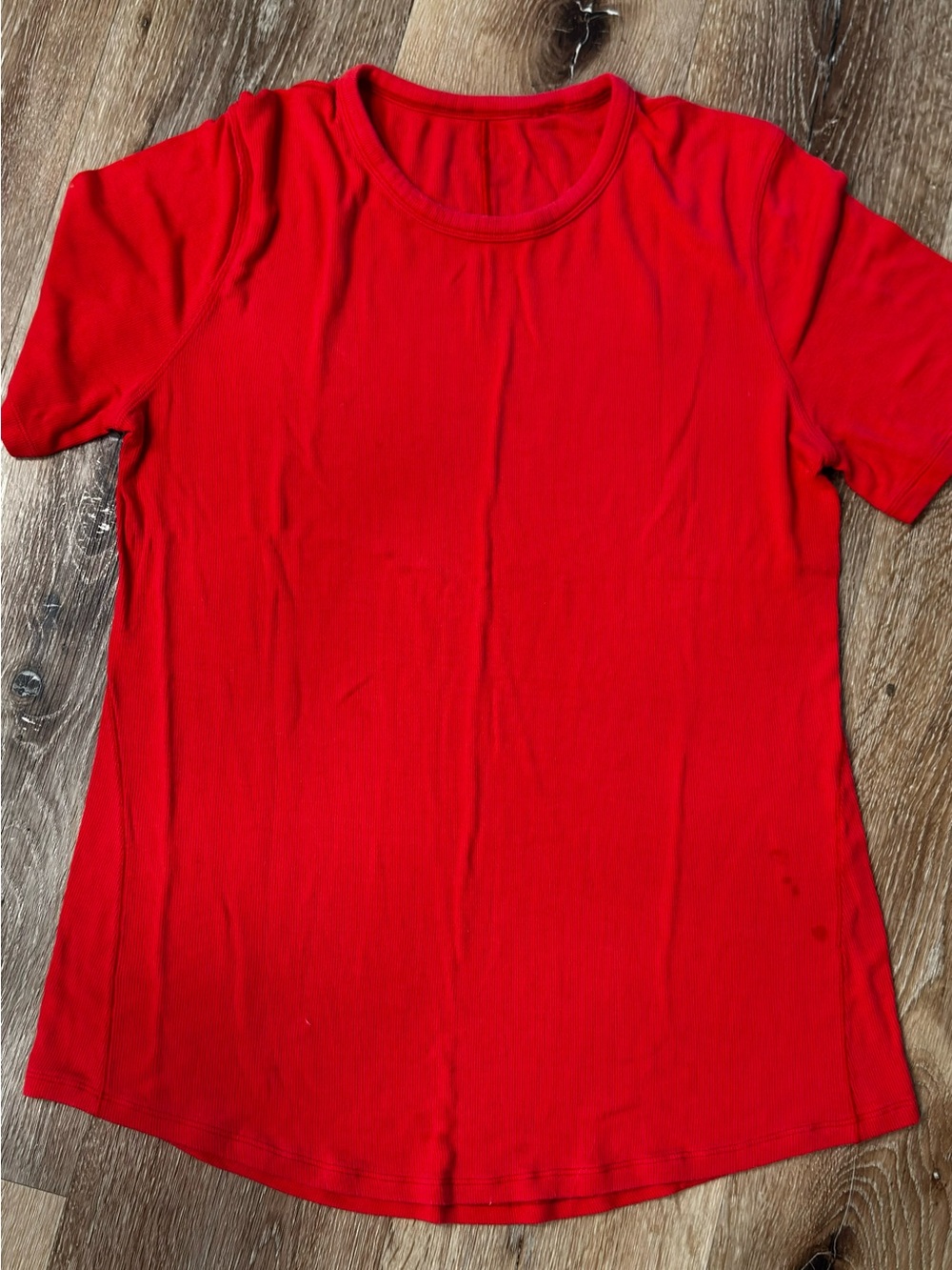 Lululemon Hold Tight Shirt in Love Red